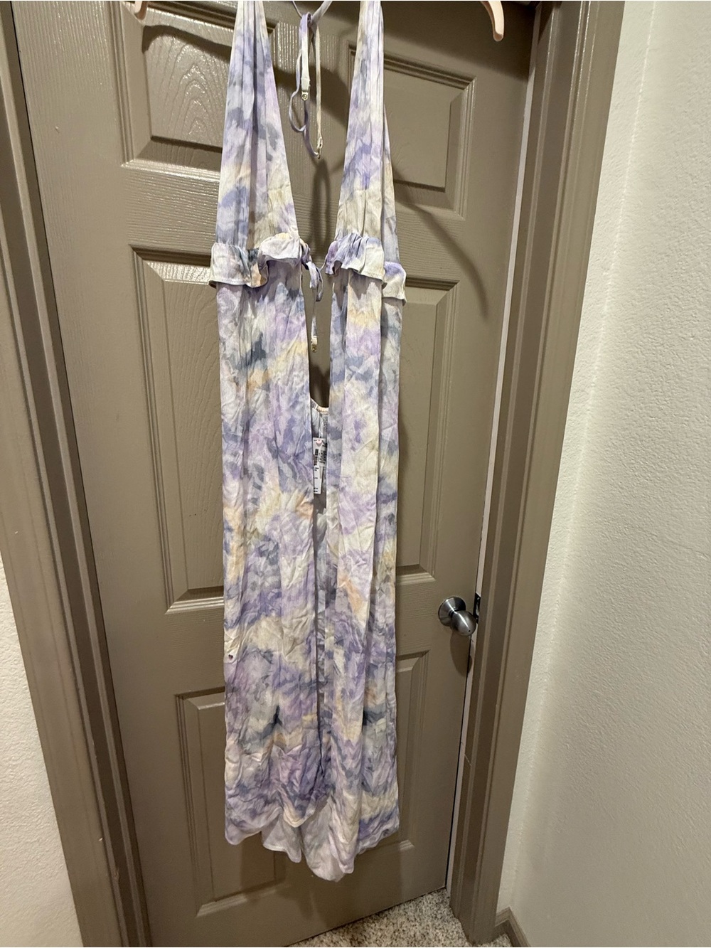 Victoria's Secret Lavender Tie-Dye Swim Coverup